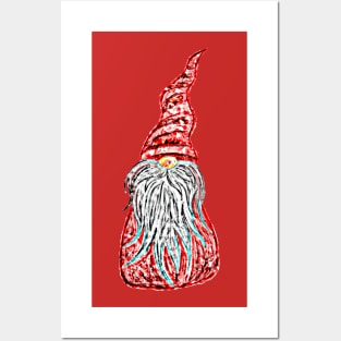 Christmas Gnome Posters and Art